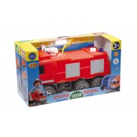 LENA - GIGA TRUCKS MASINA POMPIERI MERCEDES CU REZERVOR SI POMPA APA- 70 CM - 02028 (02058) LENA - GIGA TRUCKS MASINA POMPIERI MERCEDES CU REZERVOR SI POMPA APA- 70 CM - 02028 (02058)