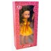 PAPUSA ARADEANCA - CATALINA - BRUNETA - 50CM - 00722-02