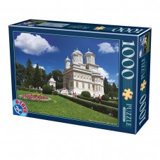 PUZZLE 1000 PIESE - IMAGINI DIN ROMANIA - 63038-14 - MANASTIREA CURTEA DE ARGES - (74782)