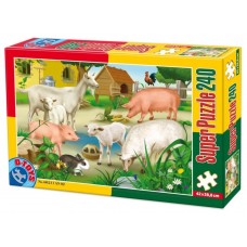PUZZLE 240 - ANIMALE - FERMA - 60211-02 - (78230) PUZZLE 240 - ANIMALE - FERMA - 60211-02 - (78230)