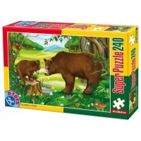 PUZZLE 240 - ANIMALE - URSULETI - 60211-03 - (78247) PUZZLE 240 - ANIMALE - URSULETI - 60211-03 - (78247)