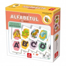 SA INVATAM - ALFABETUL CU ANIMALUTE - JOC EDUCATIV TIP MONTESSORI - 77332