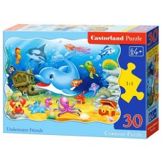 PUZZLE CASTORLAND 30 PCS - ANIMALE ACVATICE - CA03501 PUZZLE CASTORLAND 30 PCS - ANIMALE ACVATICE - CA03501