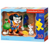 PUZZLE CASTORLAND - 30 PCS - MOTANUL INCALTAT - CA03730