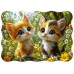 PUZZLE CASTORLAND - 30 PCS - PISICUTE DRAGALASE - CA03884