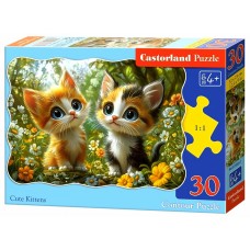 PUZZLE CASTORLAND - 30 PCS - PISICUTE DRAGALASE - CA03884