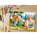 PUZZLE CASTORLAND - 60 PCS - CEI TREI PURCELUSI - CA06519 PUZZLE CASTORLAND - 60 PCS - CEI TREI PURCELUSI - CA06519