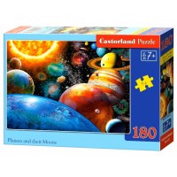 PUZZLE CASTORLAND - 180 PCS - SISTEMUL SOLAR - CA018345 PUZZLE CASTORLAND - 180 PCS - SISTEMUL SOLAR - CA018345