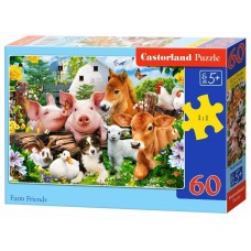 PUZZLE 60 - PRIETENIA ANIMALELOR - CA066209 PUZZLE 60 - PRIETENIA ANIMALELOR - CA066209