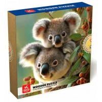 PUZZLE LEMN 50 PCS - KOALA - 15518