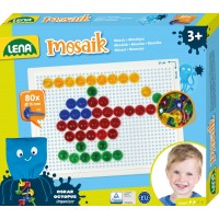 LENA - MOZAIC TRANSPARENT - SIDEFIU - 15 MM (80 PCS) - 35622 LENA - MOZAIC TRANSPARENT - SIDEFIU - 15 MM (80 PCS) - 35622