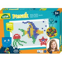 LENA - MOZAIC TRANSPARENT-SIDEFIU (260 PCS) - 10 MM - 35626 LENA - MOZAIC TRANSPARENT-SIDEFIU (260 PCS) - 10 MM - 35626