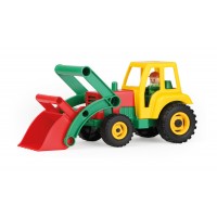 LENA ACTIV - TRACTOR CU CUPA CU FIGURINA - 35 CM - 04161