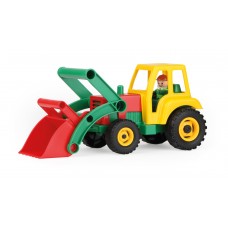 LENA ACTIV - TRACTOR CU CUPA CU FIGURINA - 35 CM - 04161 LENA ACTIV - TRACTOR CU CUPA CU FIGURINA - 35 CM - 04161