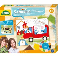LENA - SANDBILD - PICTURA CU NISIP - MIJLOACE DE TRANSPORT - 2 PLANSE - 42671 LENA - SANDBILD - PICTURA CU NISIP - MIJLOACE DE TRANSPORT - 2 PLANSE - 42671