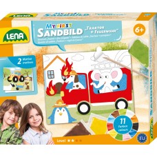 LENA - SANDBILD - PICTURA CU NISIP - MIJLOACE DE TRANSPORT - 2 PLANSE - 42671 LENA - SANDBILD - PICTURA CU NISIP - MIJLOACE DE TRANSPORT - 2 PLANSE - 42671