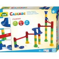 LENA - CASCADE - SET CONSTRUCTII TRASEU CU BILE MARBLE TRACK CURVE - 34 PCS +10 MINGI - 65289 LENA - CASCADE - SET CONSTRUCTII TRASEU CU BILE MARBLE TRACK CURVE - 34 PCS +10 MINGI - 65289