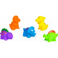 LENA - SET 5 FIGURINE DINOZAURI- JUCARII DE BAIE - FARA FTALATI - 65512