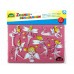LENA - SABLOANE DE DESEN - PRINTESE SI BALERINE -  ( 2 BUC/SET ) - 65766