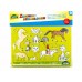 LENA - SABLOANE DE DESEN - ANIMALE - ( 2 BUC/SET ) - 65767