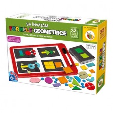 SA INVATAM - FORMELE GEOMETRICE - JOC EDUCATIV TIP MONTESSORI - 79053 - JOC MAGNETIC