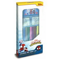 SET CREATIE - STAMPILE CU PERSONAJUL SPIDY & FRIENDS - 13 PCS - 21135 SET CREATIE - STAMPILE CU PERSONAJUL SPIDY & FRIENDS - 13 PCS - 21135
