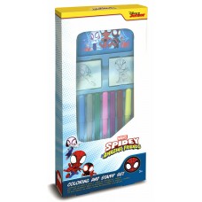 SET CREATIE - STAMPILE CU PERSONAJUL SPIDY & FRIENDS - 13 PCS - 21135