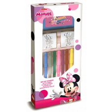 SET CREATIE - STAMPILE CU PERSONAJUL MINNIE - 13 PCS - 21866