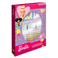 SET CREATIE - STAMPILE CU PERSONAJUL BARBIE - 12 PCS - 27868