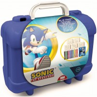 TRAVEL - SET CREATIE - STAMPILE CU PERSONAJUL SONIC - 19 PCS - 42122 TRAVEL - SET CREATIE - STAMPILE CU PERSONAJUL SONIC - 19 PCS - 42122