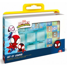 SET CREATIE - STAMPILE CU PERSONAJUL SPIDEY & FRIENDS - 12 PCS - 7135