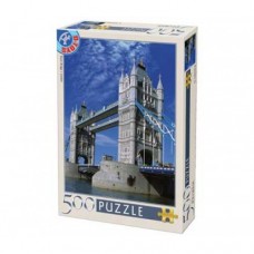 PUZZLE 500 PIESE- PEISAJE DE ZI-PODUL TOWER BRIDGE-LONDRA (ANGLIA) - 69306 - (50328-16)