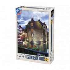 PUZZLE 500 PIESE- PEISAJE DE ZI- ANNECY (FRANTA) - 69320 - (50328-33)