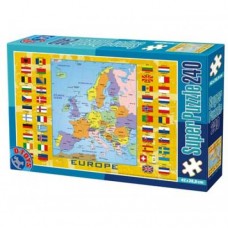 PUZZLE EDUCATIV - 240 PCS - HARTI - EUROPA - 78483 - (50663-02) PUZZLE EDUCATIV - 240 PCS - HARTI - EUROPA - 78483 - (50663-02)