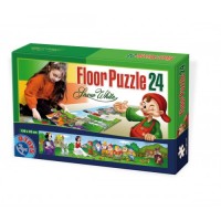 FLOOR PUZZLE- BASME - ALBA CA ZAPADA SI CEI SAPTE PITICI - 60037-01 FLOOR PUZZLE- BASME - ALBA CA ZAPADA SI CEI SAPTE PITICI - 60037-01