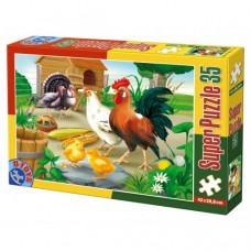 PUZZLE 35 - ANIMALE - PASARI DE CURTE - 60198 - (60198-01) PUZZLE 35 - ANIMALE - PASARI DE CURTE - 60198 - (60198-01)
