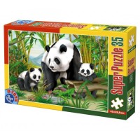 PUZZLE 35 - ANIMALE - URSULETI PANDA - 78155 - (60198-04) PUZZLE 35 - ANIMALE - URSULETI PANDA - 78155 - (60198-04)