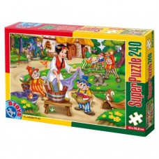 PUZZLE 240 - BASME - ALBA CA ZAPADA SI CEI SAPTE PITICI - 78049 - (60488-04) PUZZLE 240 - BASME - ALBA CA ZAPADA SI CEI SAPTE PITICI - 78049 - (60488-04)
