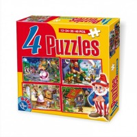 4 PUZZLE - BASME - (12-24-35-48 PCS ) - 64592 4 PUZZLE - BASME - (12-24-35-48 PCS ) - 64592