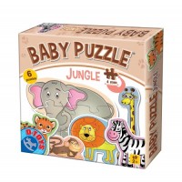 BABY PUZZLE JUNGLE - 6 PUZZLE - DE LA 2 ANI - 71286 BABY PUZZLE JUNGLE - 6 PUZZLE - DE LA 2 ANI - 71286