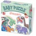 BABY PUZZLE DINO - 6 PUZZLE - DE LA 2 ANI - 73075 BABY PUZZLE DINO - 6 PUZZLE - DE LA 2 ANI - 73075