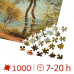 PUZZLE 1000 PIESE - PEDER MORK MONSTED - BIRCH TREES AT A COAST - PADUREA DE MESTEACAN DE PE COASTA - 77417-01 PUZZLE 1000 PIESE - PEDER MORK MONSTED - BIRCH TREES AT A COAST - PADUREA DE MESTEACAN DE PE COASTA - 77417-01