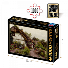 PUZZLE 1000 PIESE - PEDER MORK MONSTED - CHILDREN IN THE FLOWER GARDEN - VIATA LA TARA - 77417-03 - (77639) PUZZLE 1000 PIESE - PEDER MORK MONSTED - CHILDREN IN THE FLOWER GARDEN - VIATA LA TARA - 77417-03 - (77639)