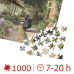 PUZZLE 1000 PIESE - PEDER MORK MONSTED - AN OLD WOMAN WATERING THE FLOWERS BEHIND THE THACHED FARMHOUSE - CASA FERMEI - 50328-04 - (77646) PUZZLE 1000 PIESE - PEDER MORK MONSTED - AN OLD WOMAN WATERING THE FLOWERS BEHIND THE THACHED FARMHOUSE - CASA FERMEI - 50328-04 - (77646)