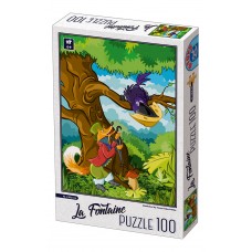 PUZZLE 100 - LA FONTAINE - FABULE - VULPEA SI CORBUL - 74379-01 PUZZLE 100 - LA FONTAINE - FABULE - VULPEA SI CORBUL - 74379-01
