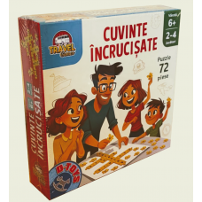 TRAVEL - CUVINTE INCRUCISATE - PUZZLE 72 PCS - (CUTIE PENTRU CALATORIE) - 50861