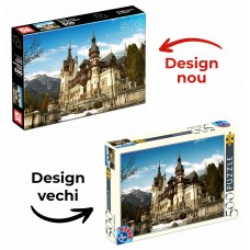 PUZZLE 500 PIESE- IMAGINI DIN ROMANIA-CASTELUL PELES - 63052 - (63052-01)