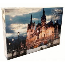 PUZZLE 1000 PIESE- IMAGINI DIN ROMANIA - 70722 - (63038-07) - CASTEL PELES (SEARA)