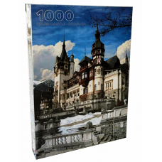 PUZZLE 1000 PIESE- IMAGINI DIN ROMANIA - (63038-08) - CASTEL PELES (ZIUA) - 70739