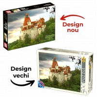 PUZZLE 500 PIESE- IMAGINI DIN ROMANIA- CASTELUL BRAN (VARA) - 70678 - (63052-02)